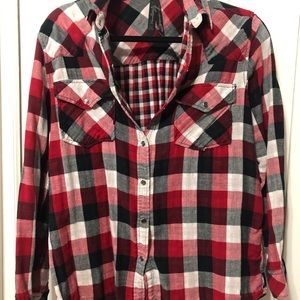 Black Pearl Snap Flannel